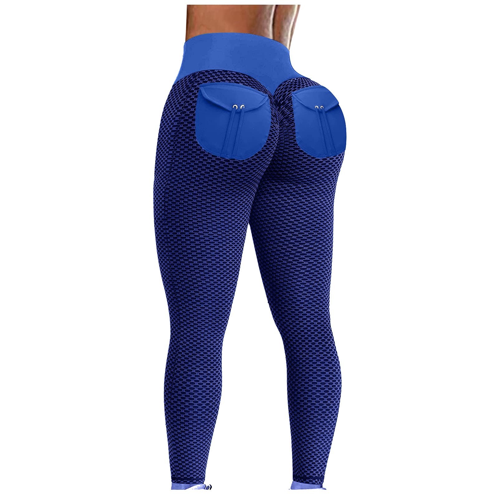 Women's High-Waisted Yoga Pants - Breathable Workout Leggings for Running, Gym & Fitness - Solid Color Athletic Tights - Perfect for Yoga, Pilates & Everyday Wear