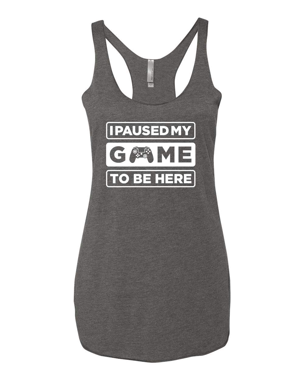Gaming Sports Tri-Blend Racerback Tank Top - Funny Gamer Shirt for Men & Women - Perfect for Esports, Twitch Streaming & Casual Wear