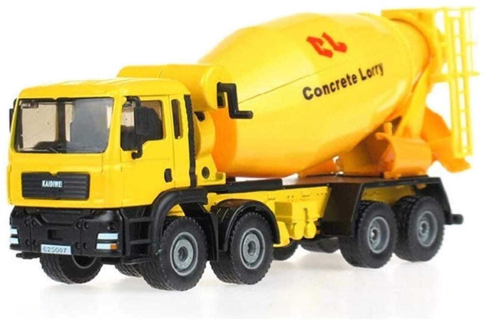 WJJ Metal Toy Car for Kids - Realistic Simulation Engineering Vehicle & Cement Mixer Truck - Perfect for Pretend Play, Construction Role Play, and Collectors