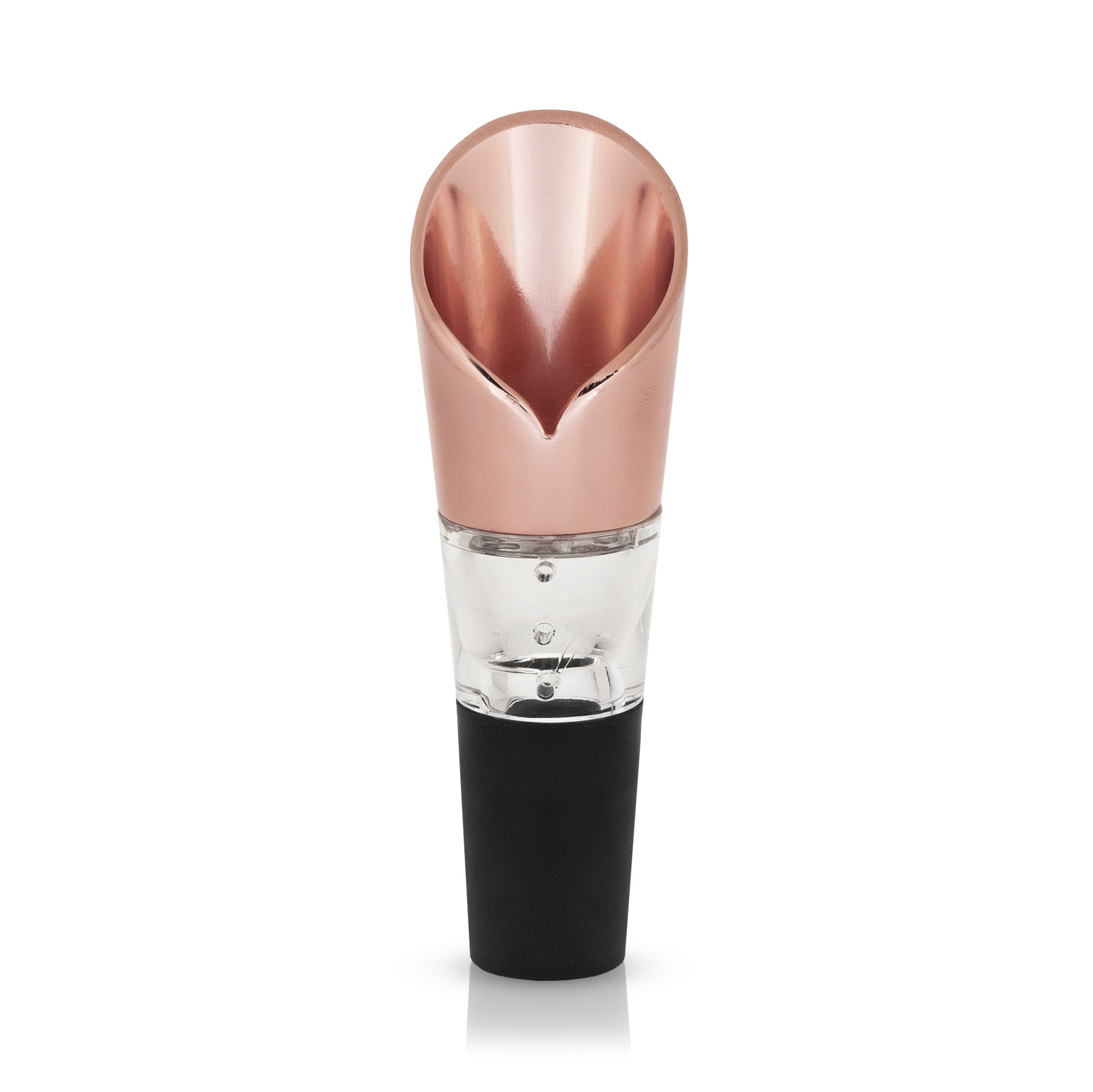 Premium Summit Aerating Pour Spout - Wine Bottle Pourer with Smooth Flow Control for Red & White Wines - Perfect for Home Bars, Restaurants & Wine Tasting Events