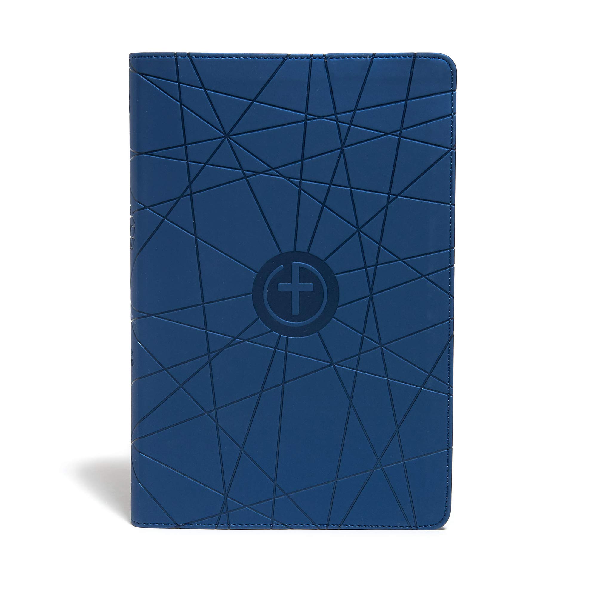 CSB One Big Story Bible - Blue LeatherTouch Cover, Red Letter Text with Presentation Page | Kids Study Bible with Christ Connections, Memory Verses & Full-Color Maps | Easy-to-Read Serif Font for Children's Bible Study & Sunday School Gifts