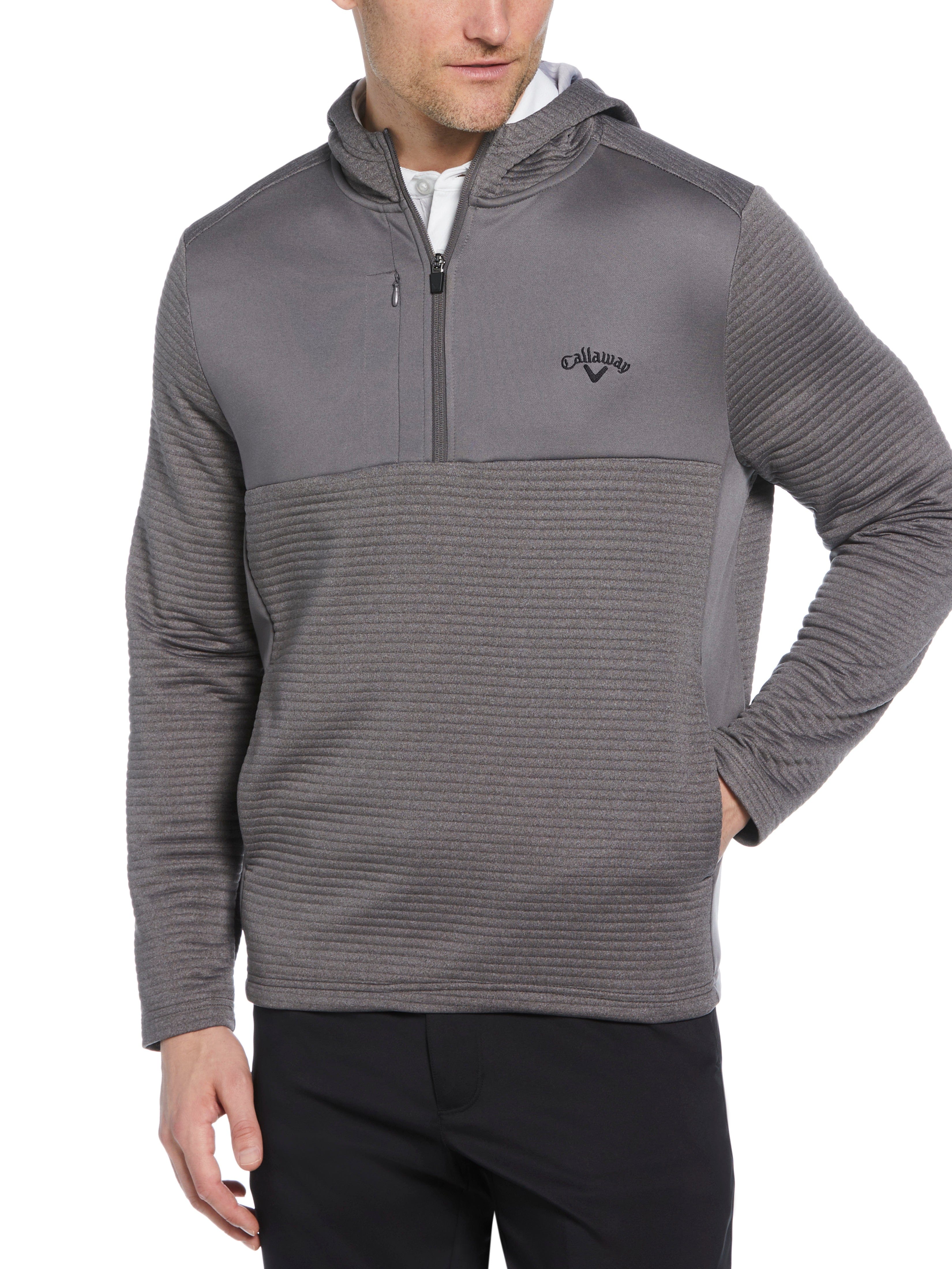 Men's Ottoman Hoodie - Soft Fleece Pullover with Kangaroo Pocket - Cozy Winter Casual Wear for Outdoor & Lounge