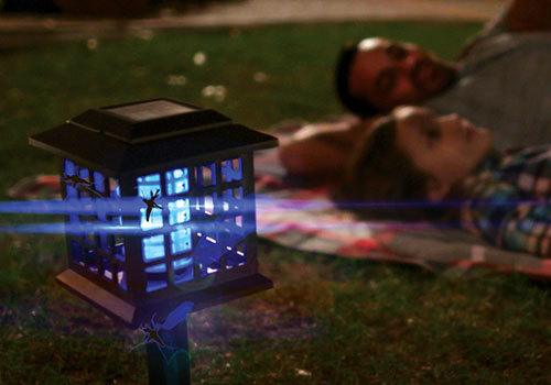 Solar Powered Bug Zapper - Outdoor & Indoor Insect Killer for Mosquitoes, Flies, and Gnats - Eco-Friendly Pest Control for Patio, Garden, and Camping