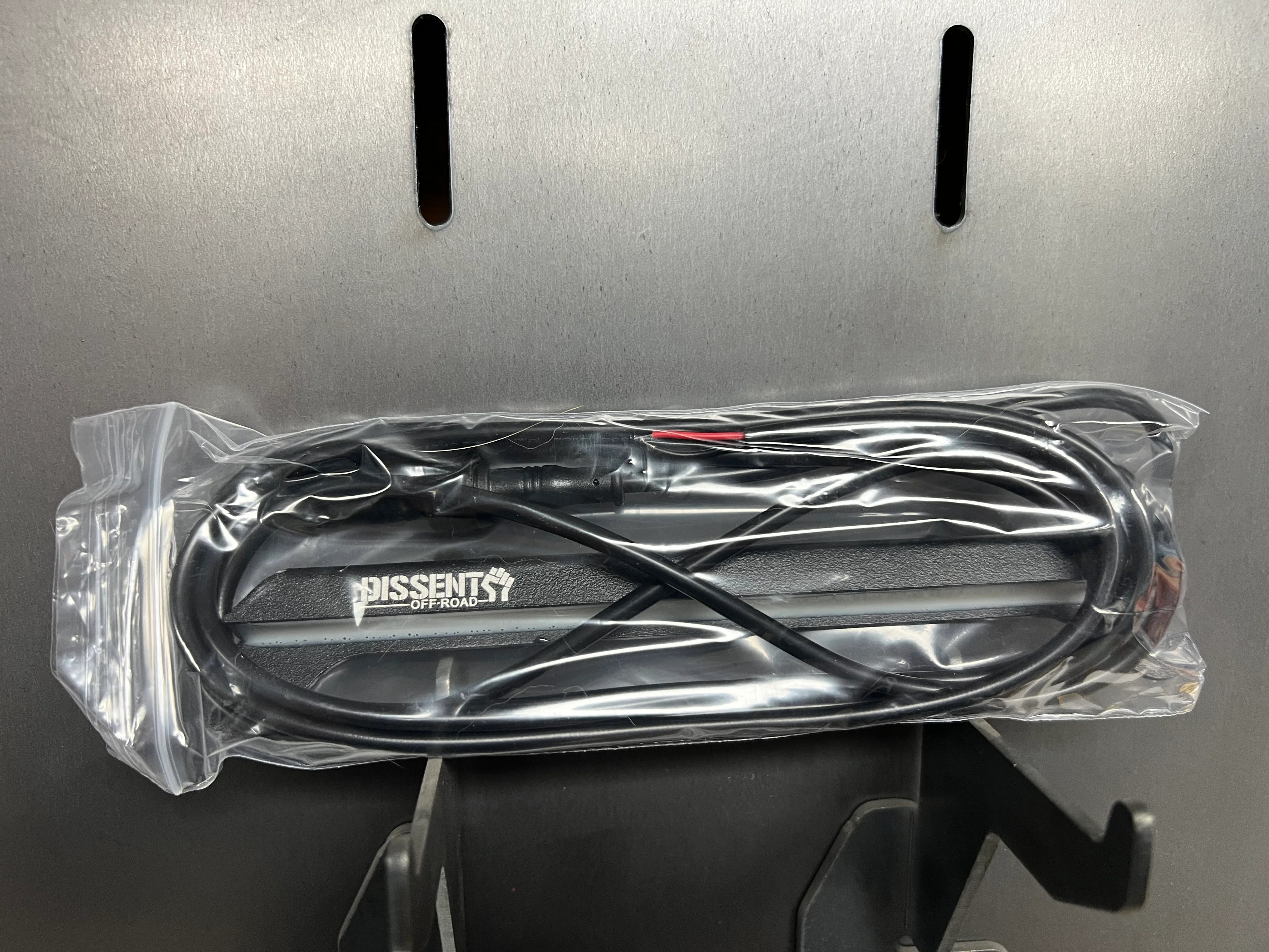 Dissent Off Road LED License Plate Light - Waterproof, Bright & Durable for Trucks, Jeeps, SUVs - Perfect for Off-Roading, Camping & Night Driving