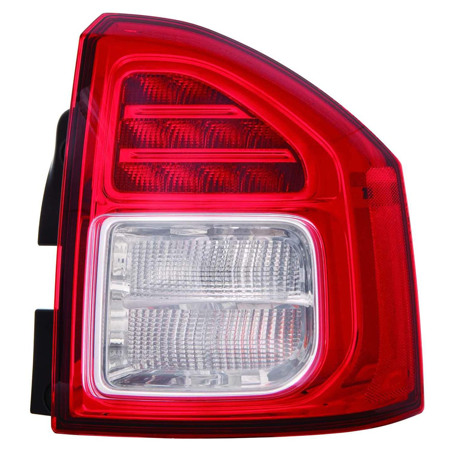 Compatible LED Tail Light Assembly Passenger Side for 2011-2013 Jeep Compass MK - Replacement Part CH2801197V - Enhance Safety & Style for Night Driving & Off-Road Adventures