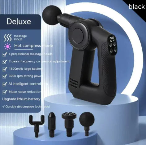 EliteEase Professional Muscle Massage Gun - Deep Tissue Percussion Therapy for Pain Relief & Recovery - Perfect for Athletes, Gym Lovers & Post-Workout Relaxation