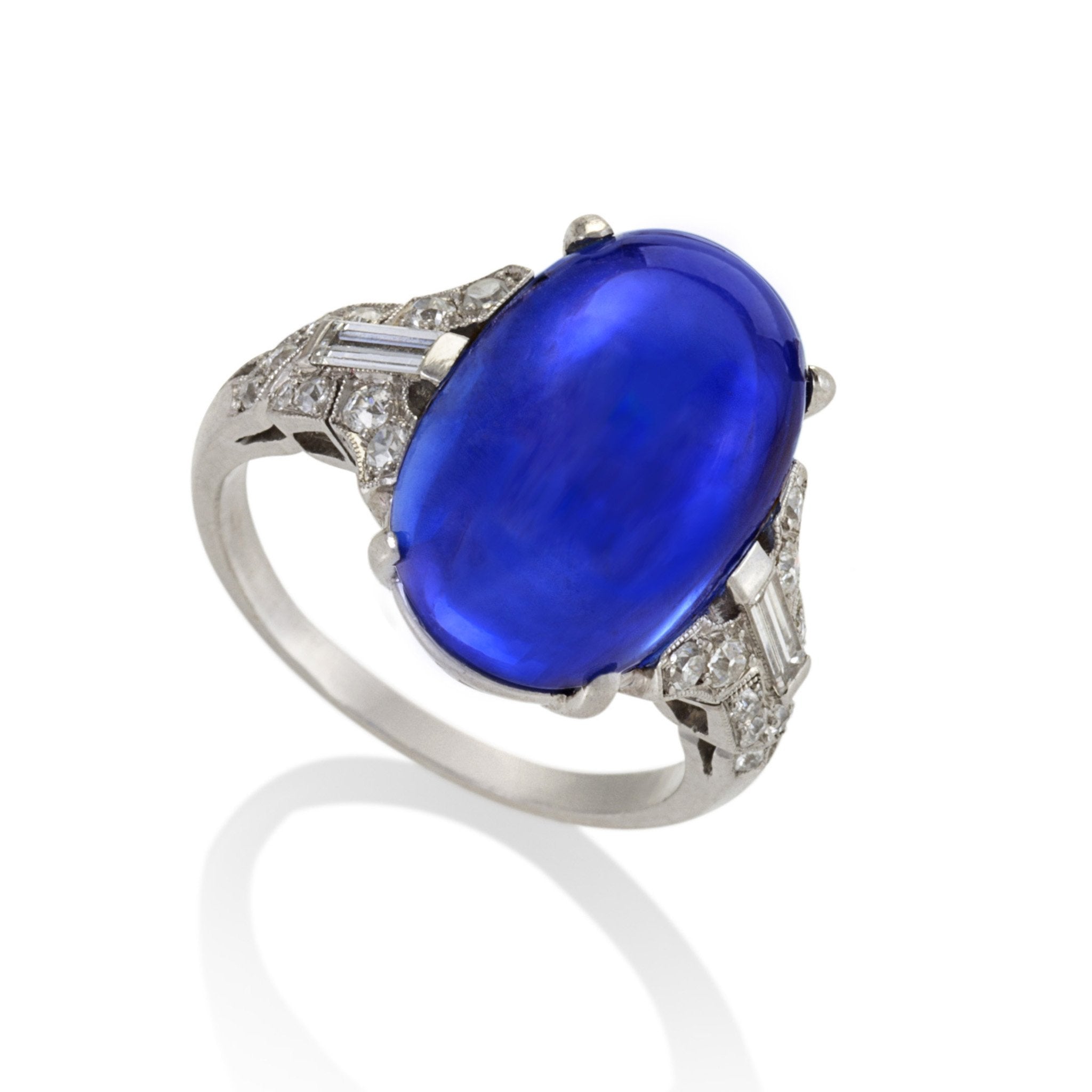 Exquisite Ceylon No Heat Sapphire and Diamond Ring for Women | Elegant Blue Gemstone Engagement & Wedding Jewelry | Perfect for Anniversaries, Proposals & Special Occasions