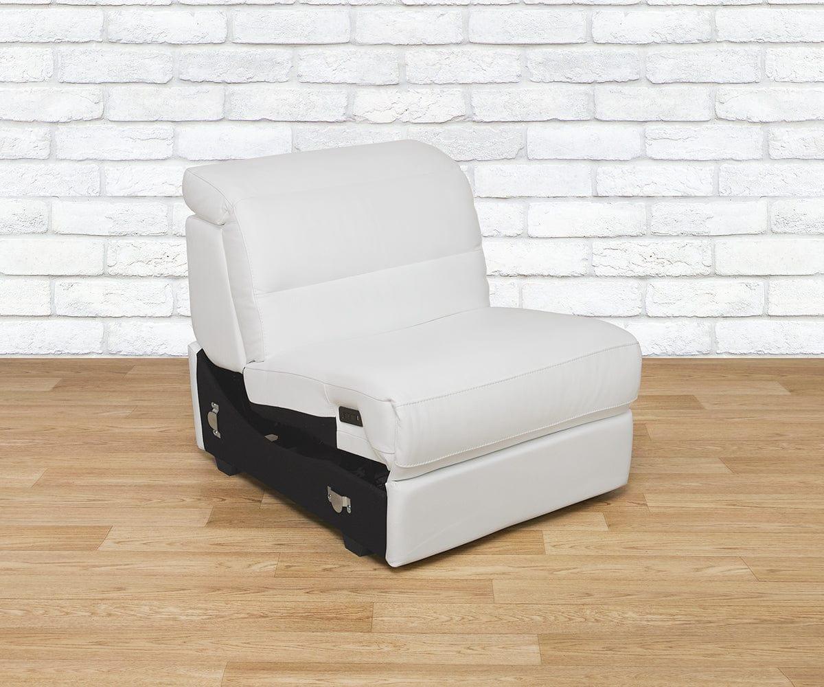 Angelo Power Armless Chair - Ergonomic Office Chair for Home & Work - Perfect for Small Spaces, Gaming & Study Desks