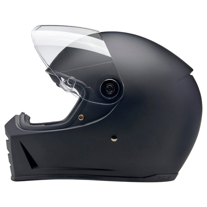 Biltwell Lane Splitter 22.06 Motorcycle Helmet - DOT Approved Full Face Helmet for Men & Women - Lightweight & Comfortable for Street Bikes, Cruisers, and Long Rides