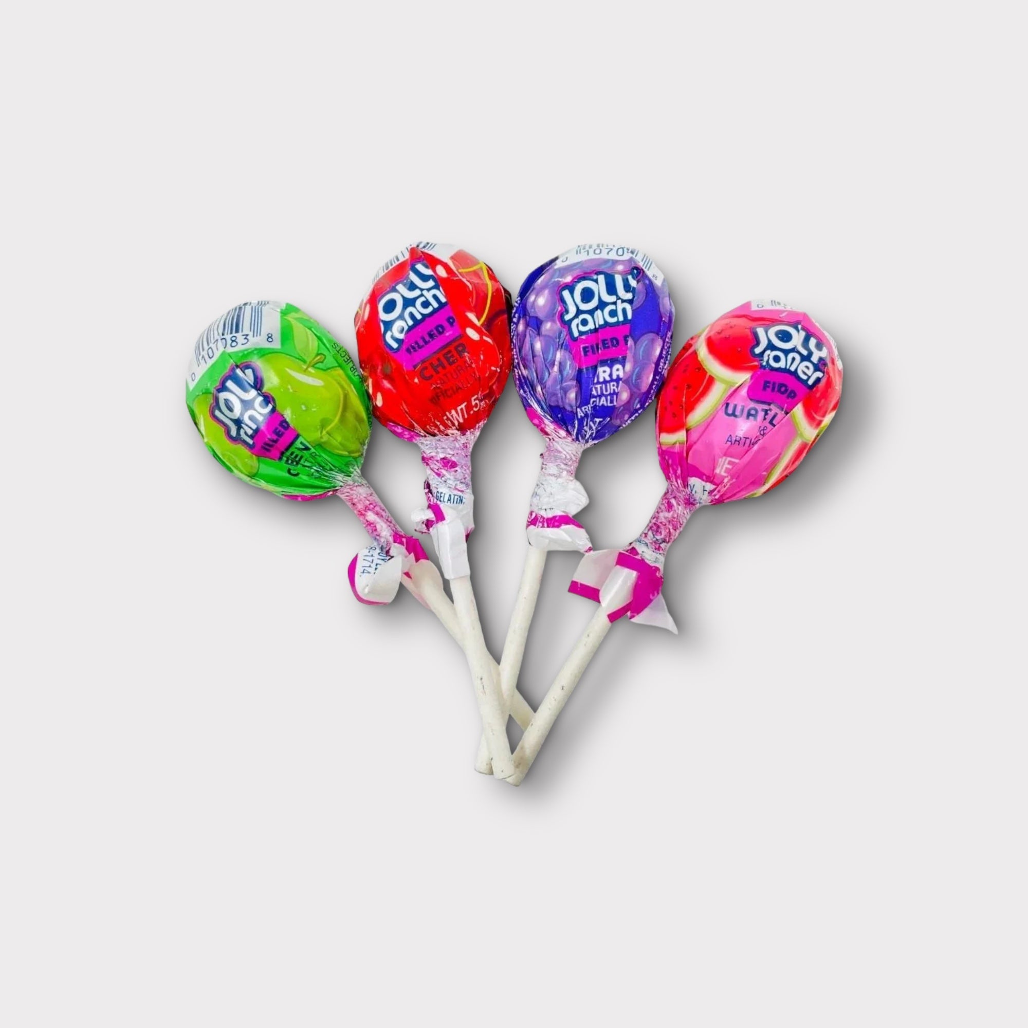 Jolly Rancher Lollipops - Assorted Fruit Flavors Hard Candy (50 Count) - Perfect for Birthday Parties, Halloween Treats & Office Snacks