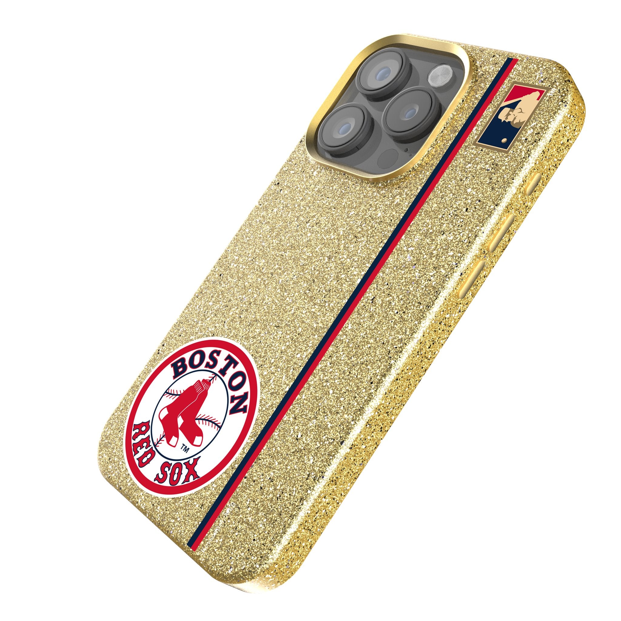 Boston Red Sox 1976-2008 Cooperstown Collection Baseball Team Phone Case with Sidebar Bling - Perfect for Fans & Game Day Accessories