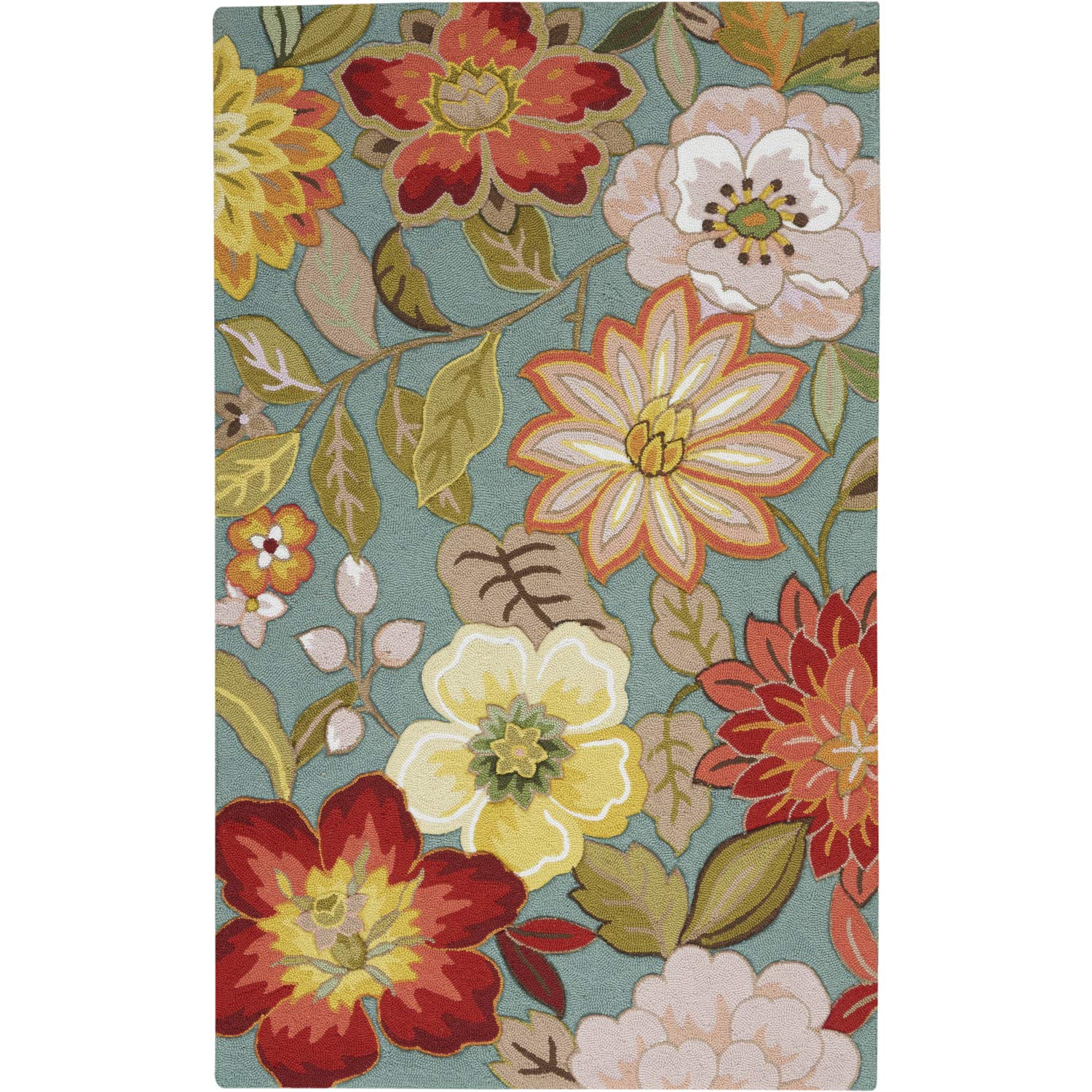 Nourison Fantasy Aqua 3'6