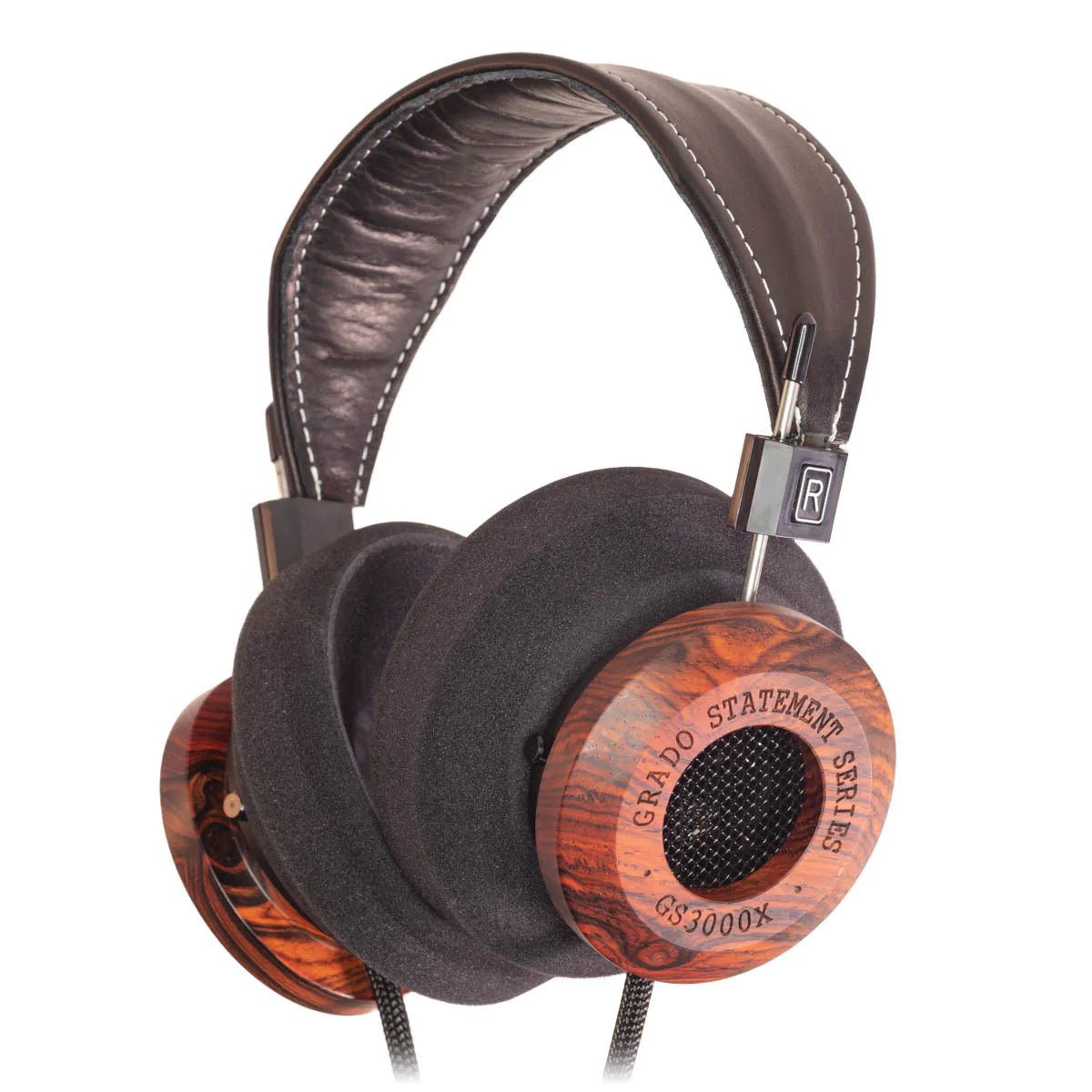 Grado GS3000x Premium Open-Back Headphones - Statement Series - Audiophile-Grade Sound for Home Listening & Studio Monitoring