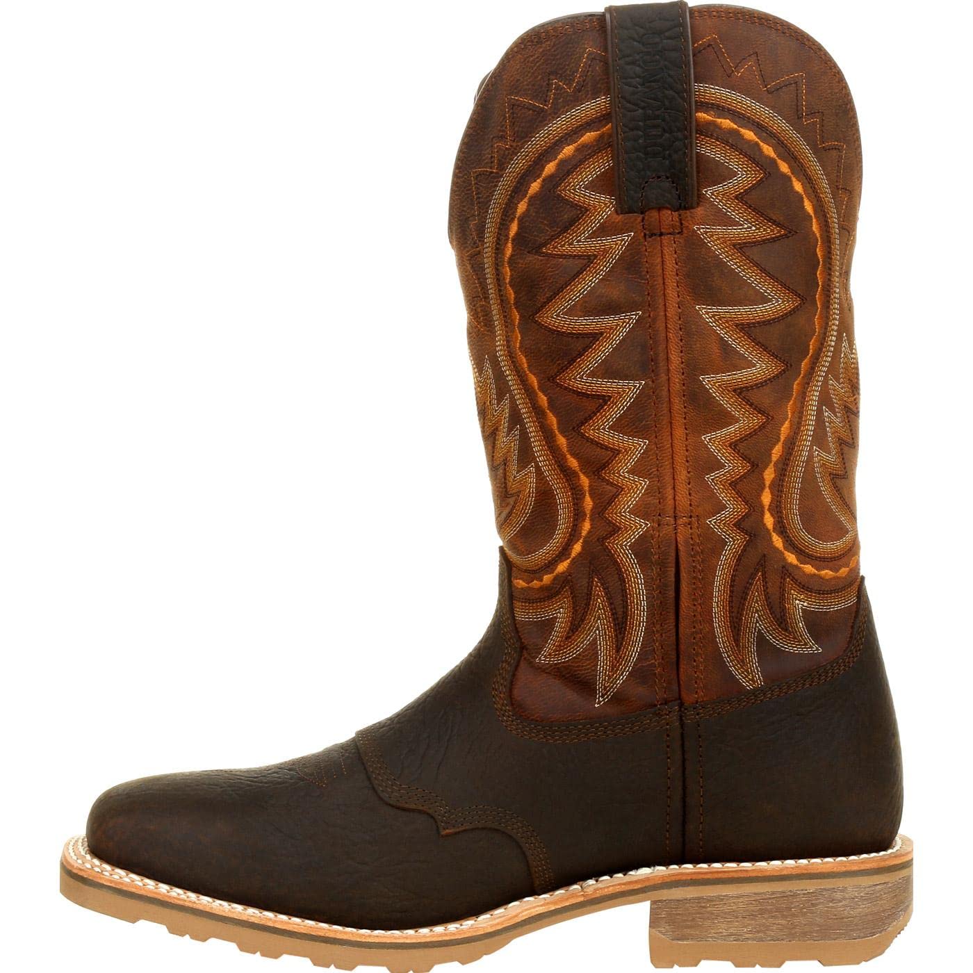 Durango Men's Maverick Pro Western Boot - Durable Leather Cowboy Boots for Riding, Work & Outdoor Adventures