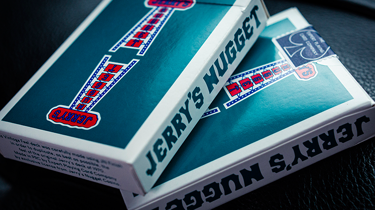 Premium Modern Feel Jerry's Nuggets (Aqua) Playing Cards - Ideal for Magic Tricks, Poker Games & Cardistry Performances