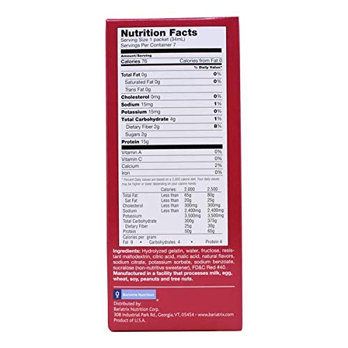 ProtiFit Pomegranate Protein Gel Concentrate - Ideal Protein Compatible for Weight Loss & Muscle Recovery - Perfect for Post-Workout, Keto Diet & Healthy Snacking