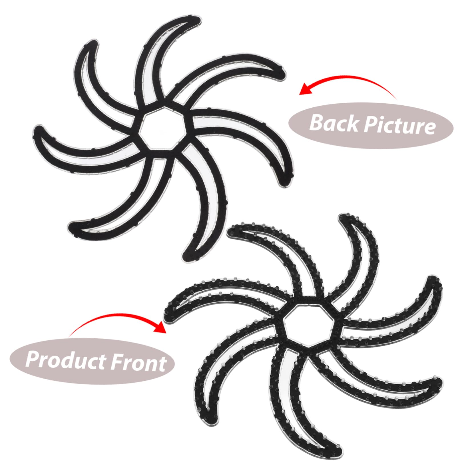 BESPORTBLE Bike Helmet Liner Pad - Breathable Motorcycle & Cycling Helmet Cushion - Protective Inner Padding for Bike & Motorcycle Helmets - Black - Perfect for Commuting, Mountain Biking & Motorcycle Riding