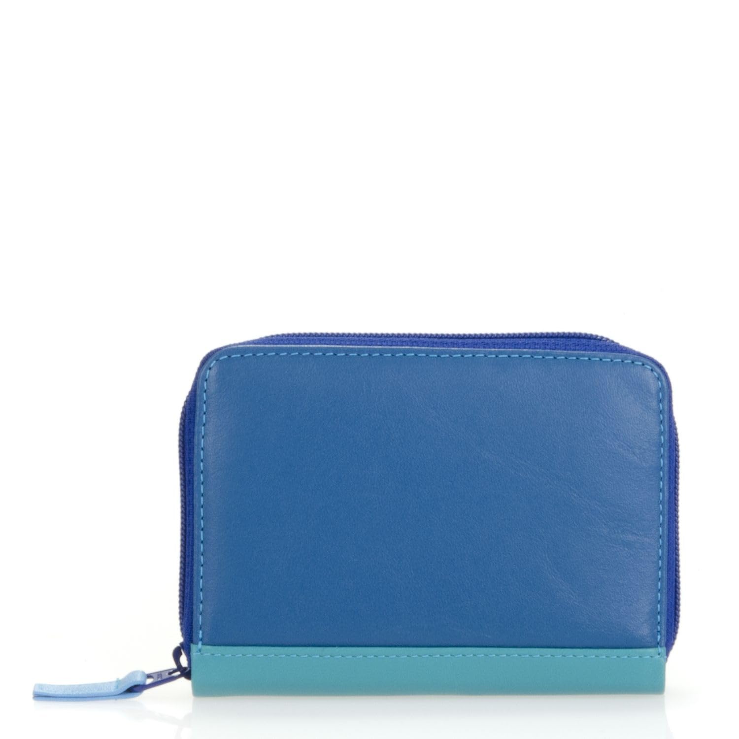Premium Leather Zipped Credit Card Holder with Fan Design - Holds 9 Cards & Includes Note Sections | Perfect for Travel, Business & Everyday Use