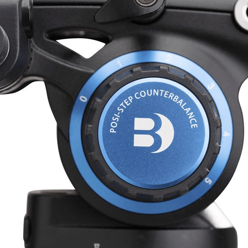 Benro S6PRO Professional Video Tripod Head - Smooth 360° Pan & Tilt for DSLR Cameras - Perfect for Vlogging, Filmmaking & Photography