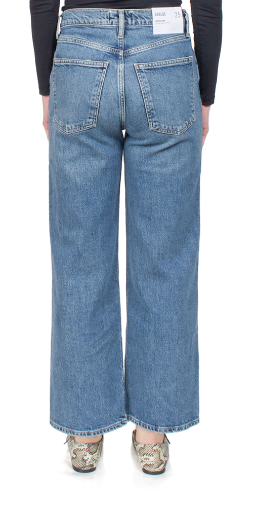Harper High Waist Crop Jeans for Women - Trendy Distressed Denim Pants with Stretch Comfort | Perfect for Casual Outfits, Streetwear & Everyday Wear