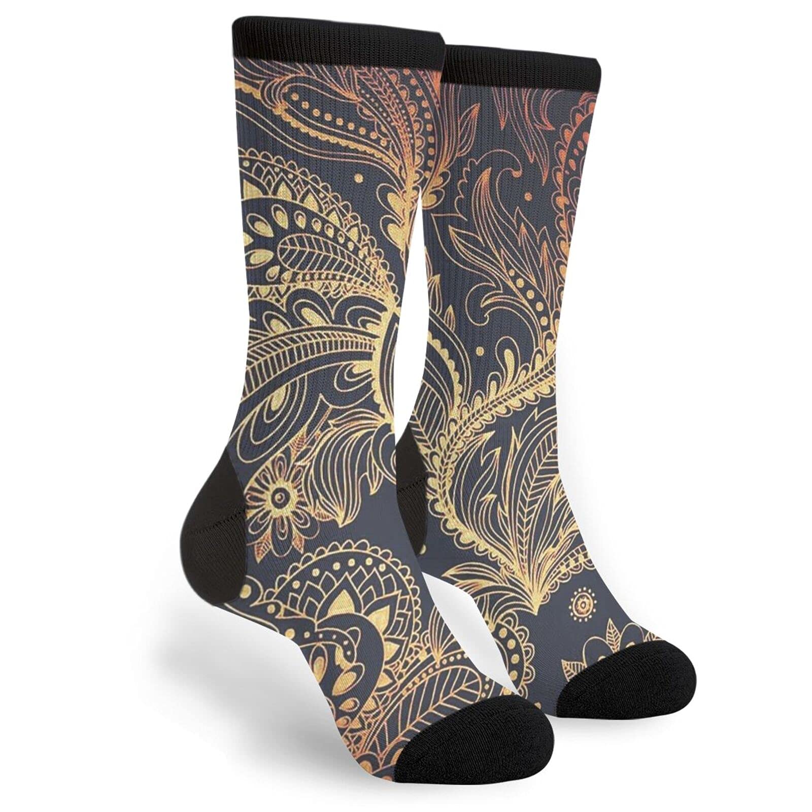 Funny Crazy Novelty Crew Socks for Men & Women - Comfortable Casual Dress Socks for Running, Athletic & Hiking - Perfect for Workouts, Outdoor Adventures & Gift Giving