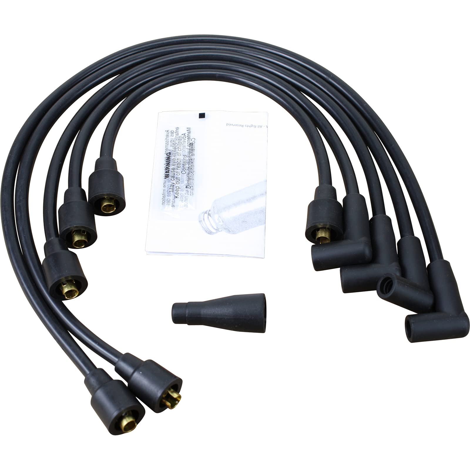 AIP Electronics 12V Power Pack with Electronic Ignition Distributor & Spark Plug Wires - Compatible with Ford Tractors 2N 8N 9N (Side Mount Distributor) - OEM Fit Kit-1247 - Perfect for Tractor Restoration & Engine Performance Upgrade