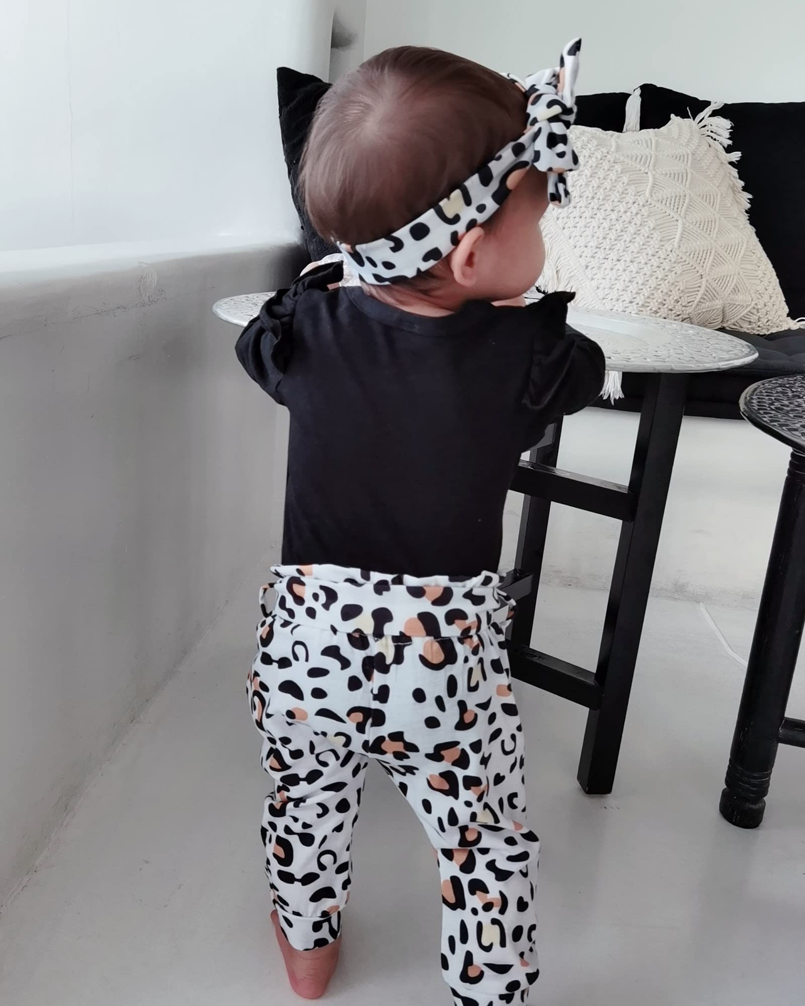 **Adorable Baby Girl Clothes Set – Long Sleeve Romper & Pants Outfit for Newborns & Infants – Soft & Cozy Fall/Winter Wear – Perfect for Holidays, Family Photos & Daily Playtime**