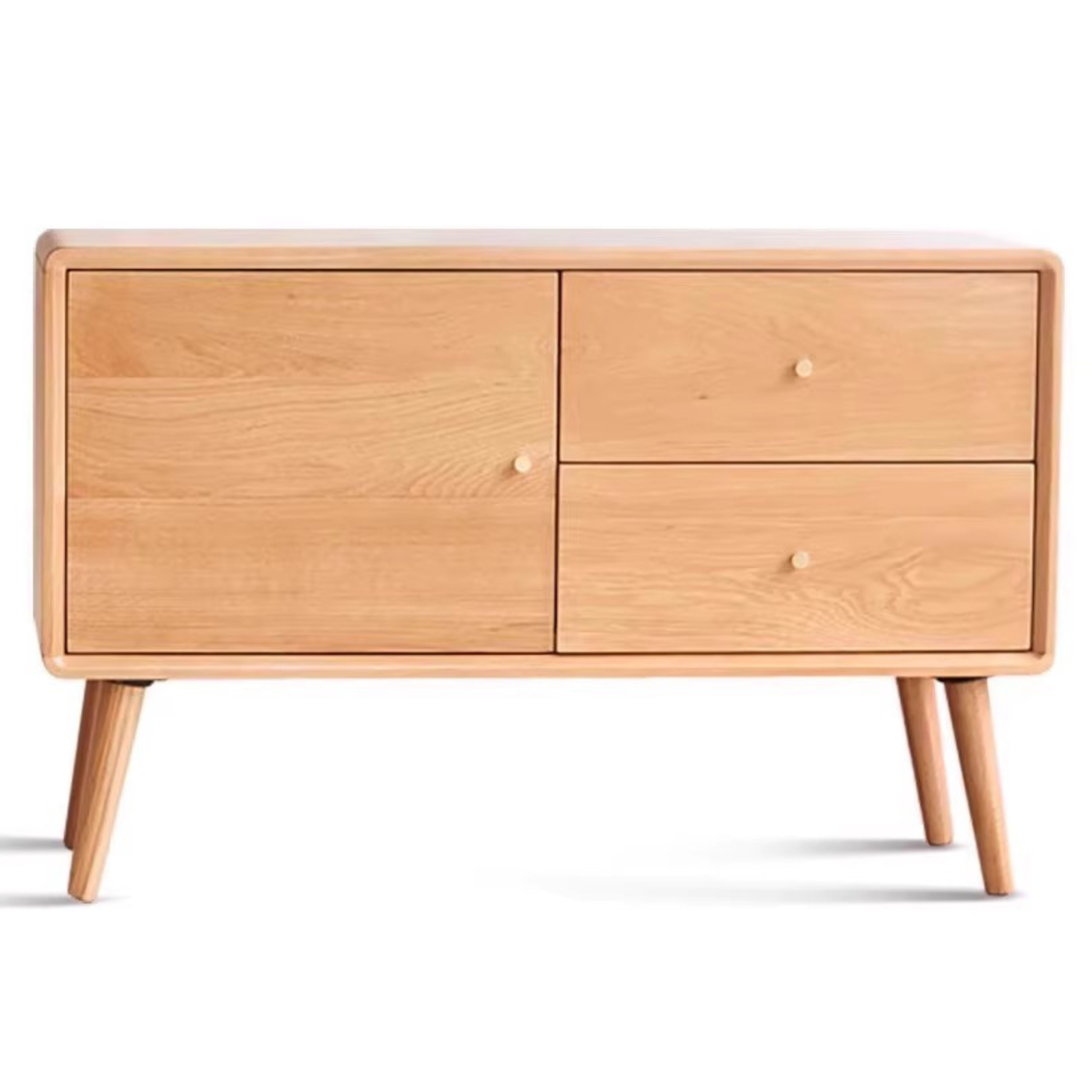 35.4x11.8x22.8 inch / 90x30x58сm / Natural Wood Color / single cabinet