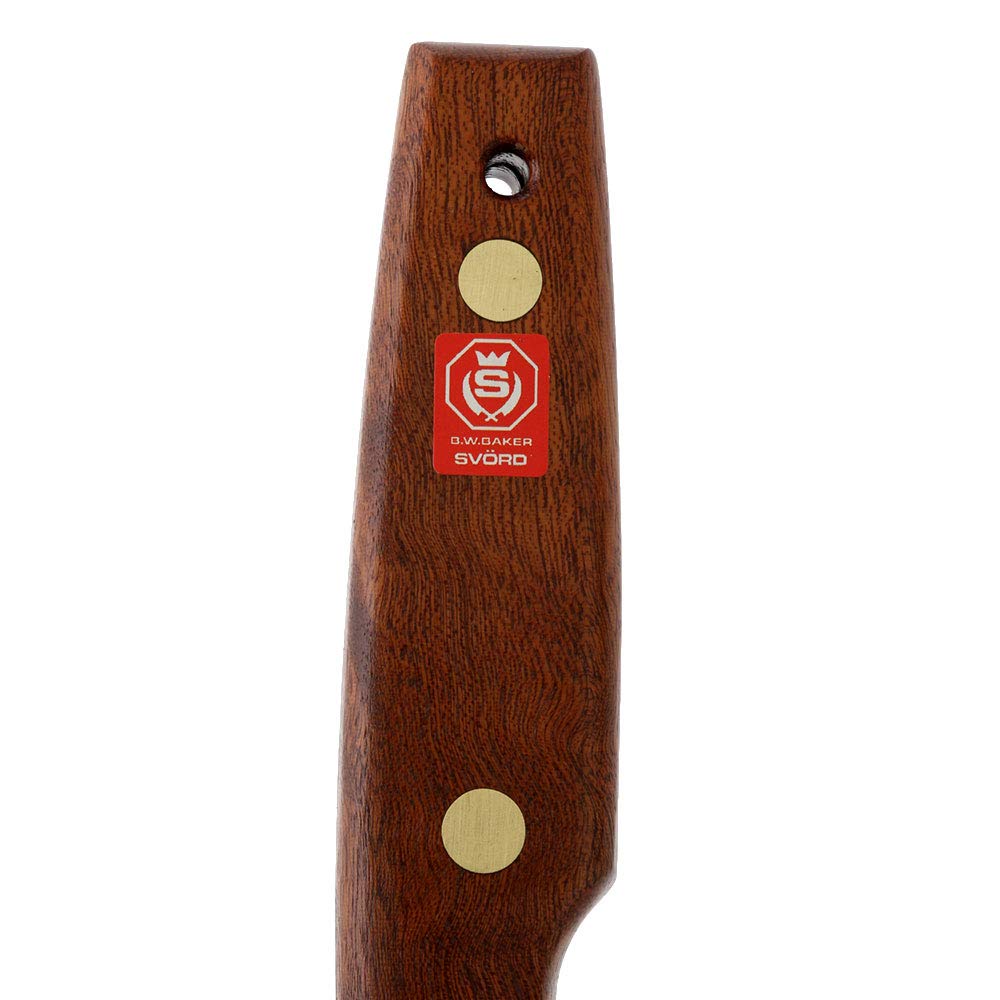Svord Deluxe Fish Fillet Fixed Knife - Full Tang Blade with Varnished Sapele Mahogany Handle - Model 950B - Perfect for Fishing, Camping & Outdoor Cooking