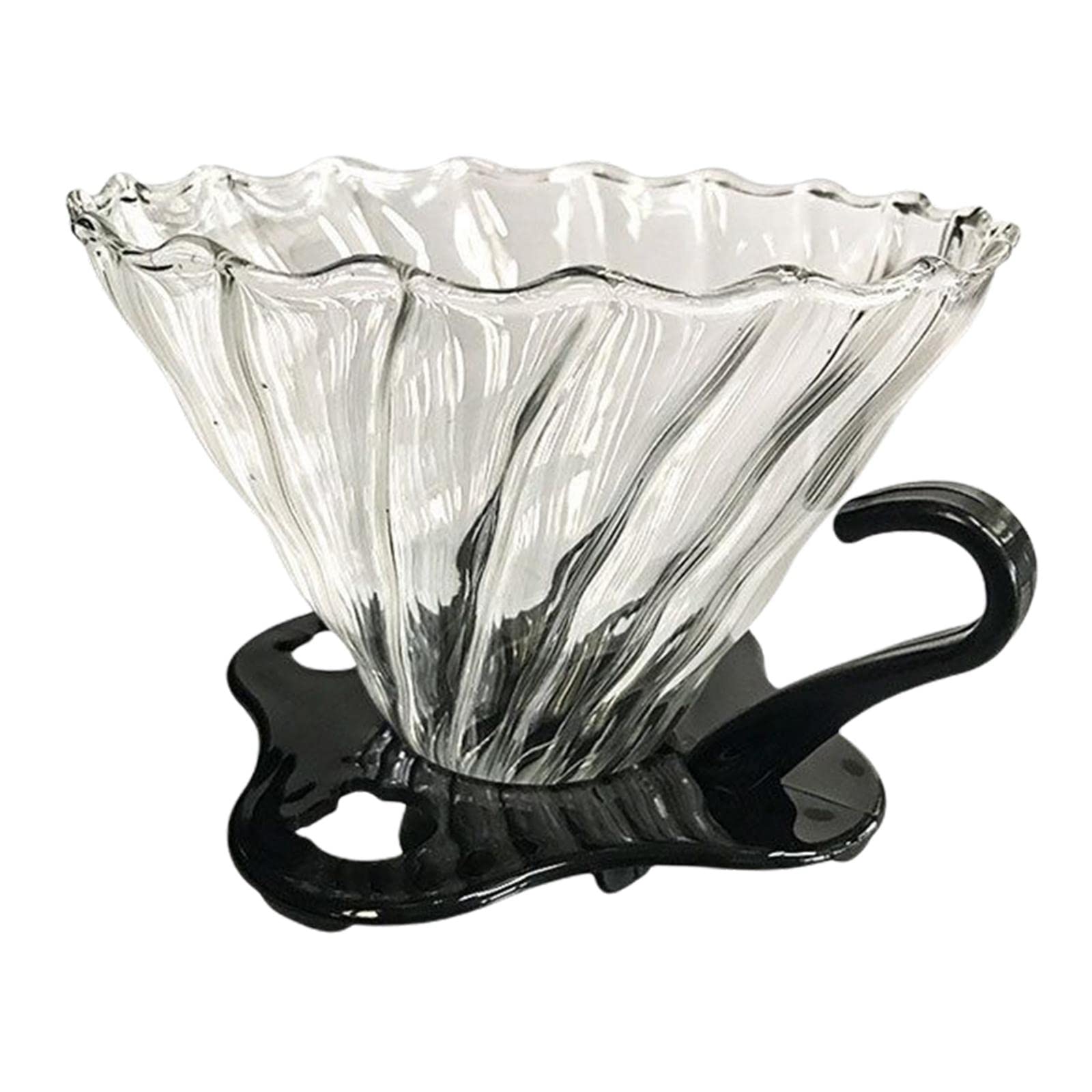 Baoblaze V60 Coffee Dripper - Reusable Pour Over Coffee Filter Stand with Funnel for Precise Brewing | Perfect for Home Baristas, Coffee Shops & Kitchen Accessories