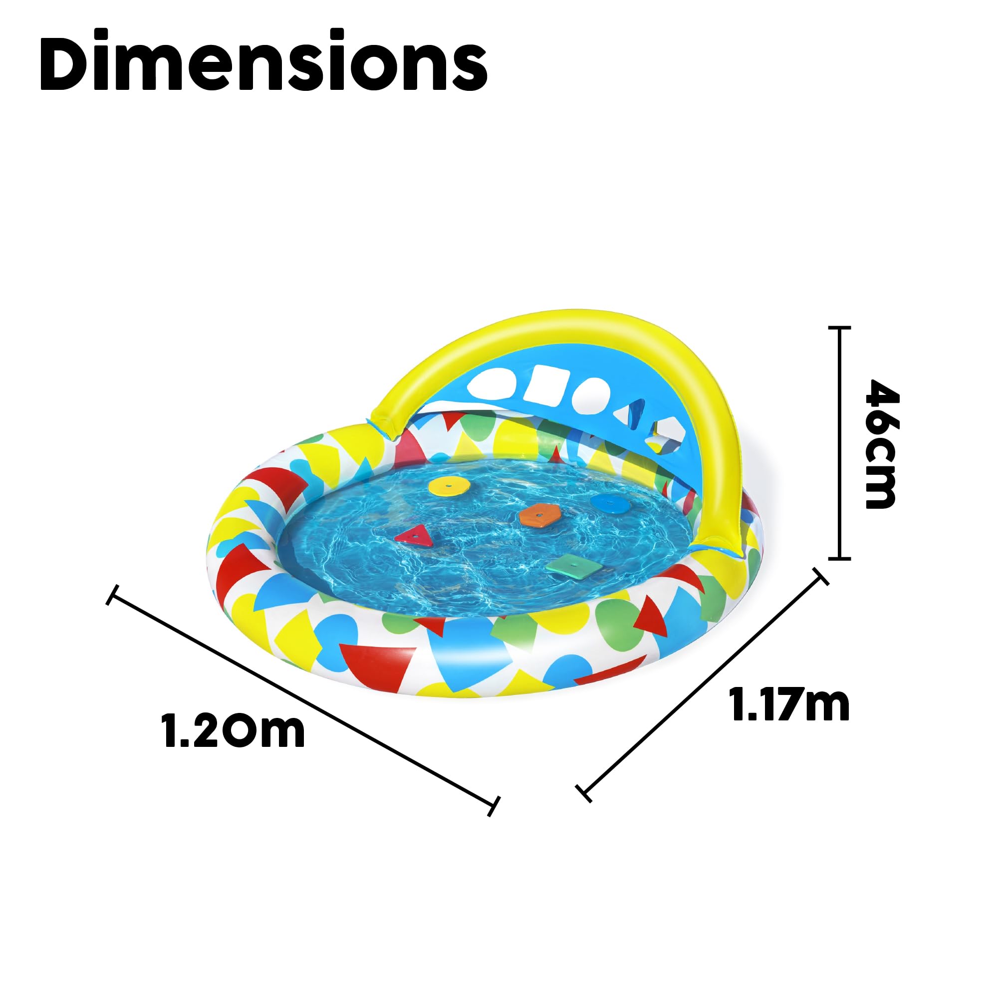 Bestway 1052378XXX21 Inflatable Water Slide, Outdoor Lawn & Indoor Play Toy for Kids - Perfect for Backyard Parties, Summer Fun & Family Playtime