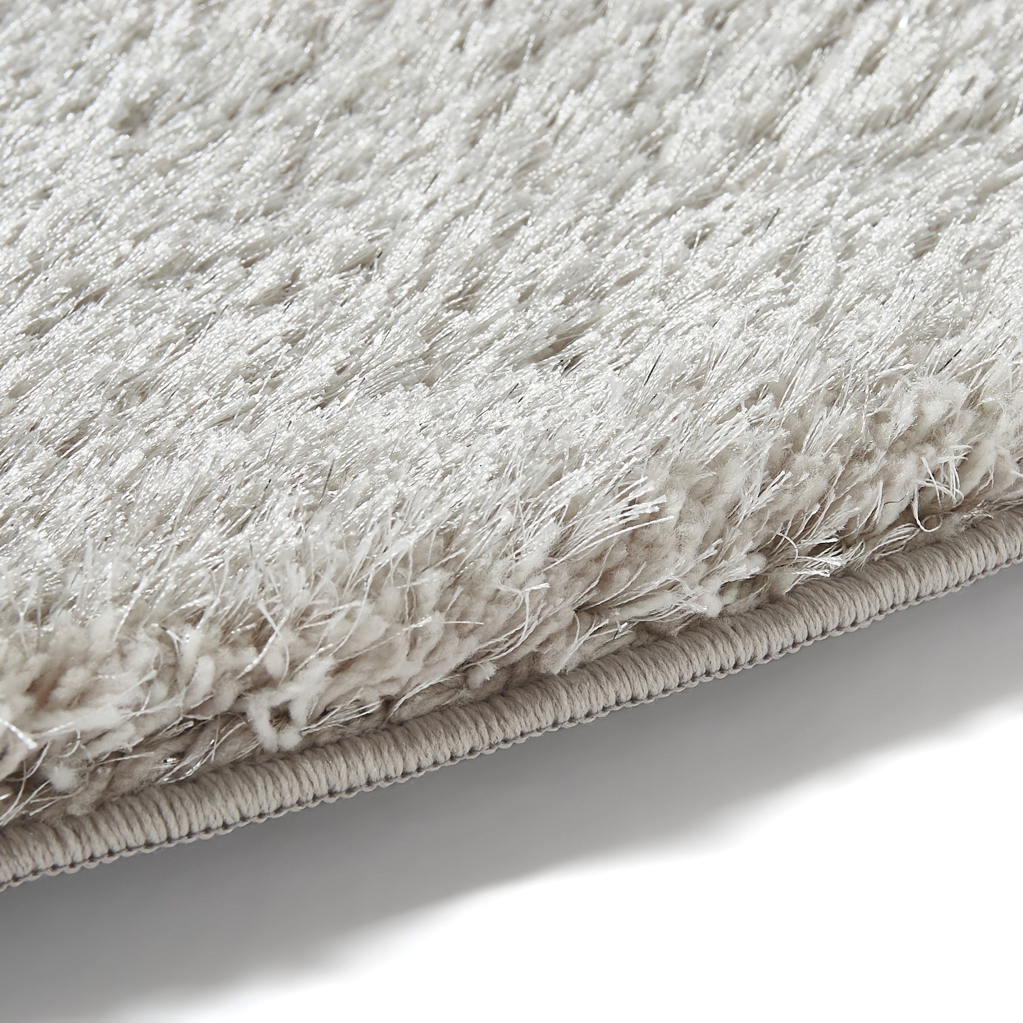 Premium Silver Memory Foam Round Rug - 59