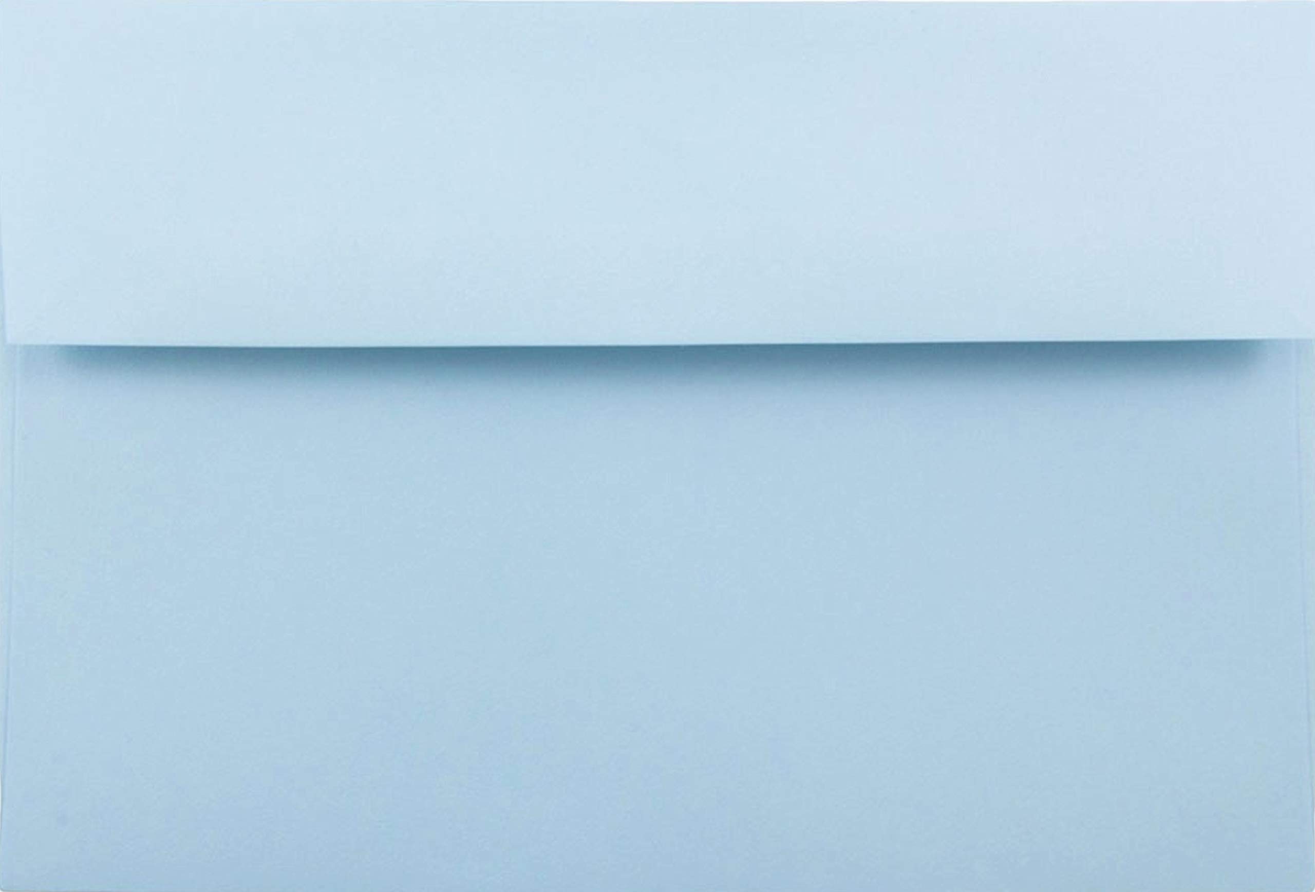 500 Pastel Baby Blue Square Flap A6 Envelopes (4.75