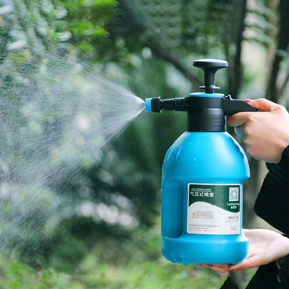 DOITOOL 1Pc Air Pressure Watering Can - Garden Spray Bottle with Pump for Flowers, Lawn & Plants | Perfect for Indoor & Outdoor Gardening, Greenhouses & Backyard Use