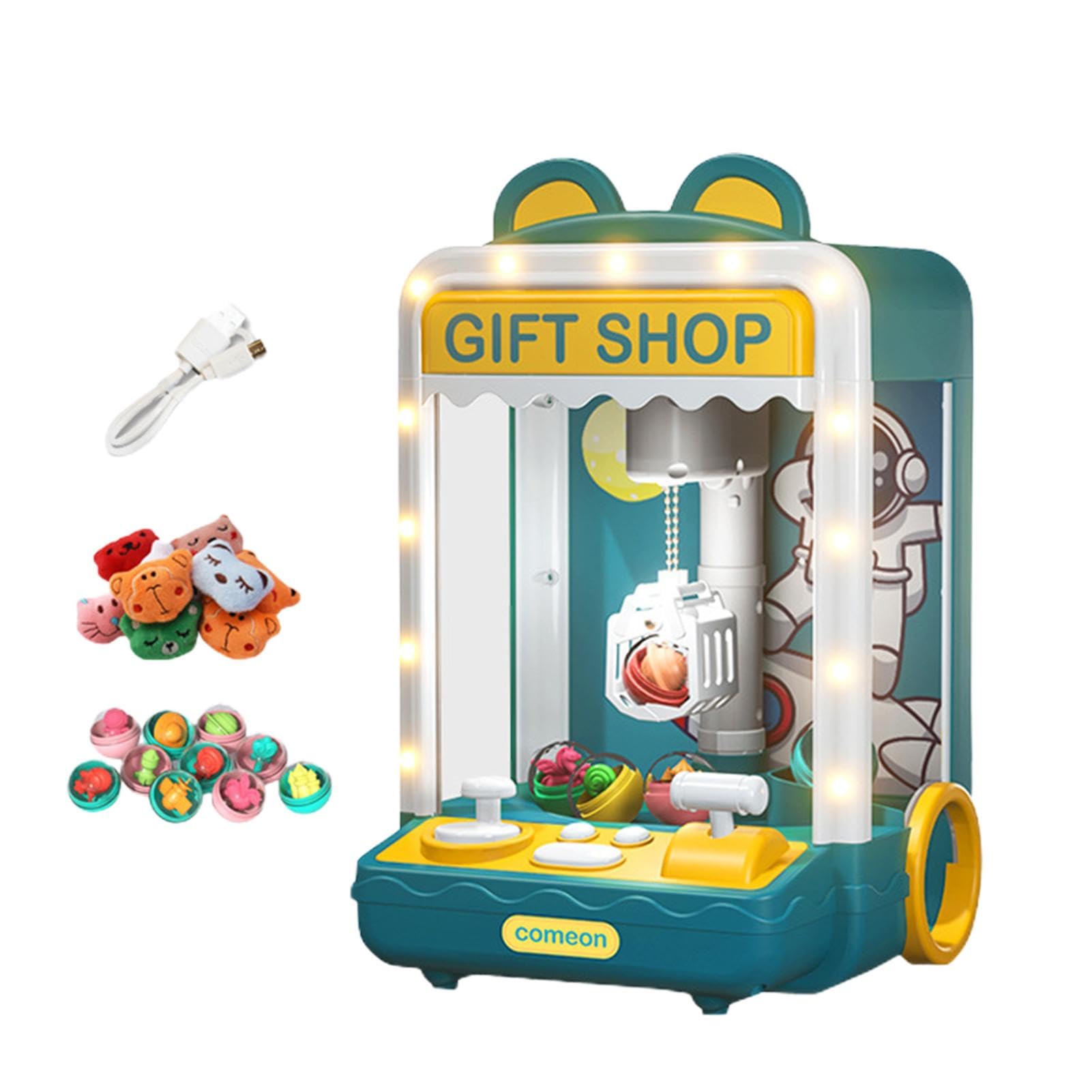 Quaeetyu Kids Claw Machine - Arcade Candy Grabber & Prize Dispenser Game for Children | Fun Birthday Party & Carnival Entertainment Gift for Boys & Girls