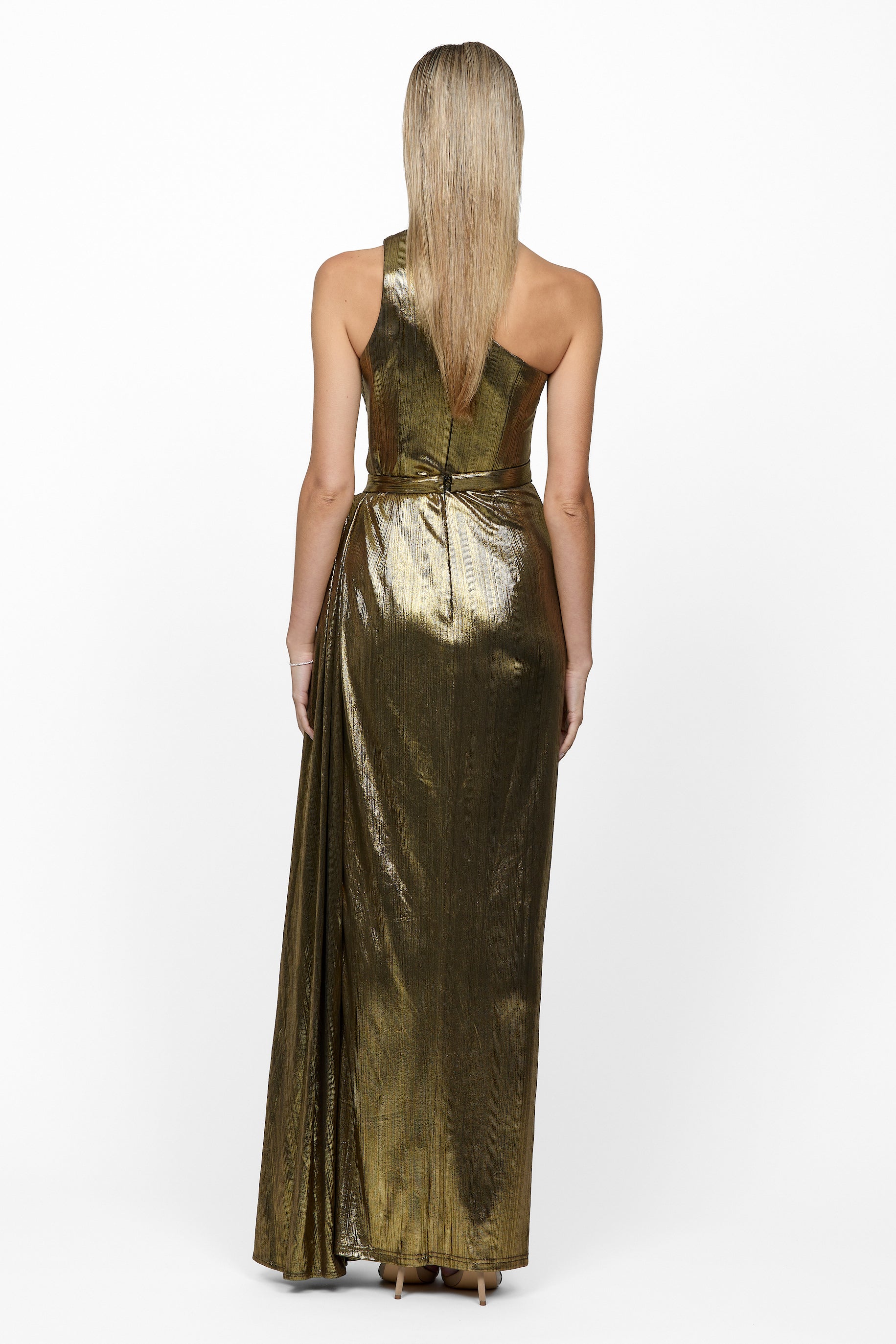 Elegant Elektra Asymmetric Gown - Women's Formal Evening Dress for Prom, Wedding & Special Occasions