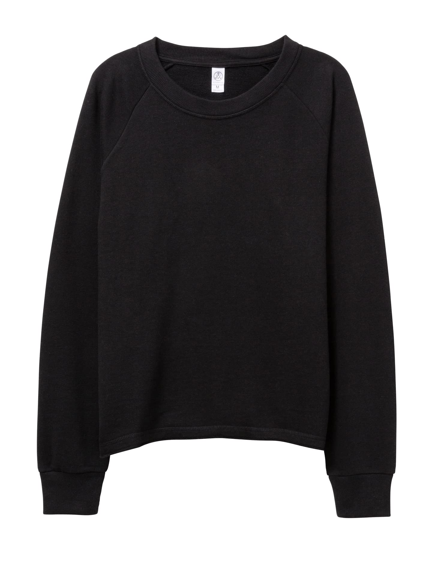 Vintage Mineral Wash French Terry Women's Sweatshirt - Soft Crewneck Pullover for Casual Lazy Days | Perfect for Weekend Outings, Coffee Dates & Cozy Lounging