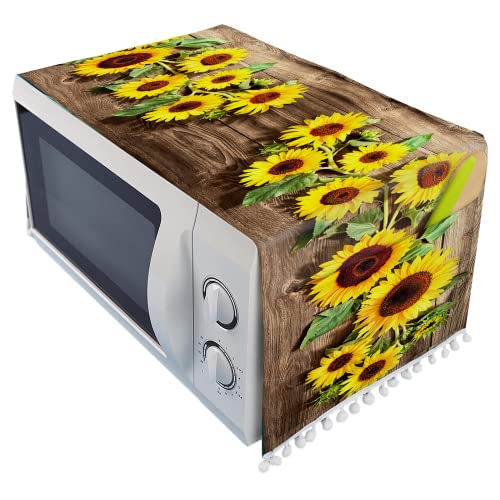 Sunflower Wood Background