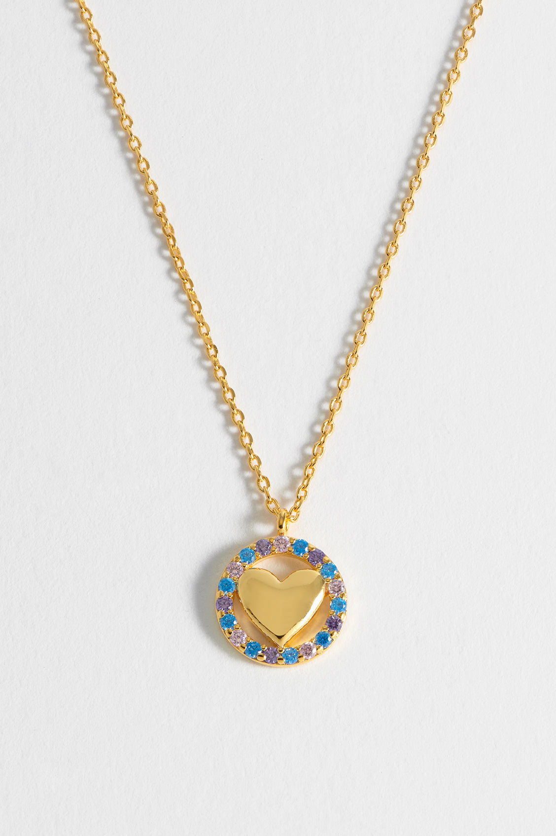 CZ Heart Pendant Necklace - Elegant Cubic Zirconia Jewelry for Women | Perfect Gift for Valentine's Day, Anniversary & Special Occasions | Ideal for Date Night, Wedding & Party Wear