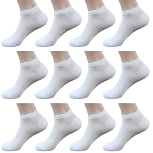 Low Cut-white-12 Pcs