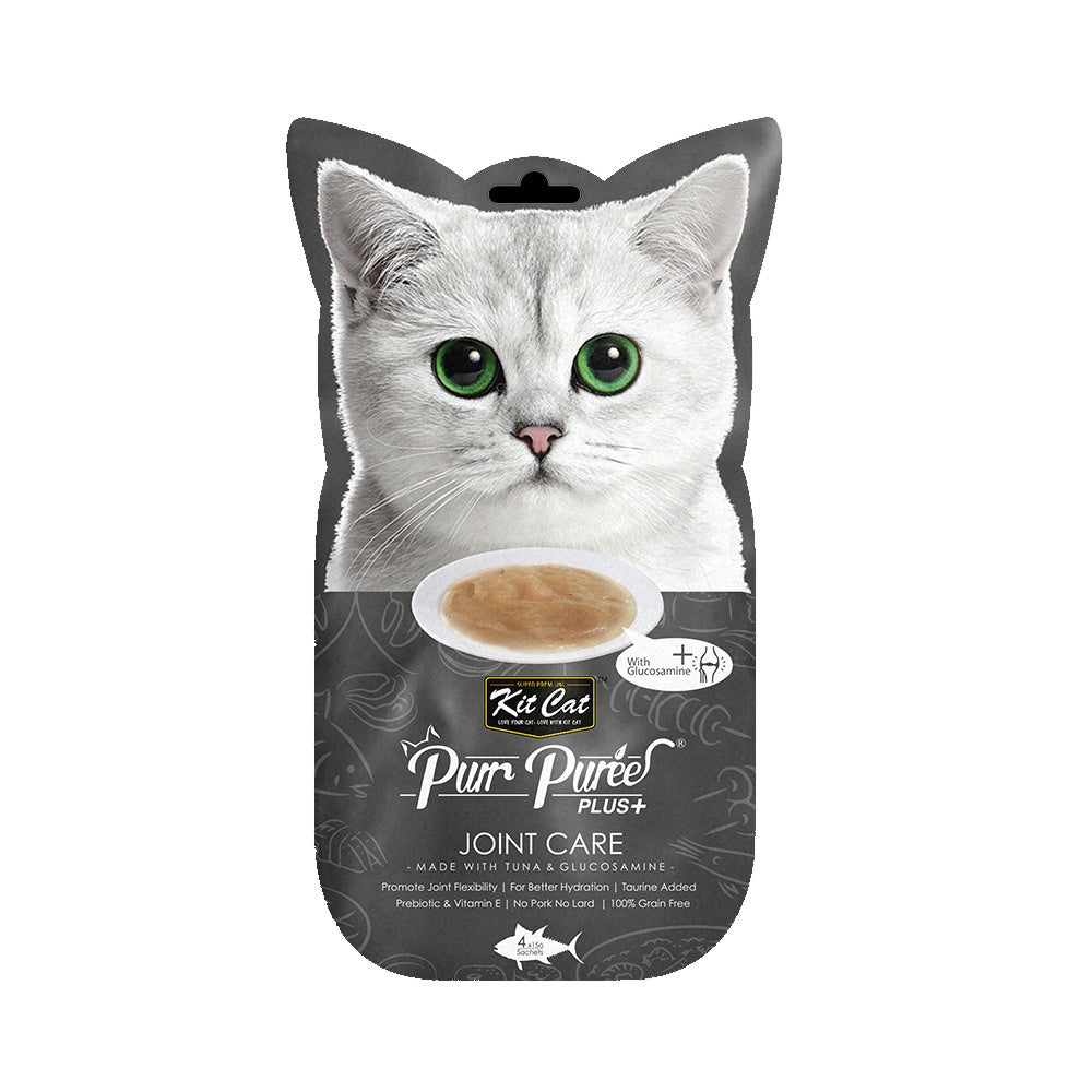 Kit Cat Purr Puree and Puree Plus+ Cat Treats - 4 Stick Pack x 15g (15 Flavor Variety) | Best Price $3.05 | Perfect for Travel, Training & Daily Snacks
