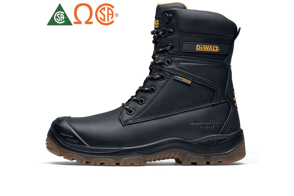 DeWalt Spark 8 CSA Certified Safety Work Boots for Men - Steel Toe Electrical Hazard Construction Shoes for Electricians & Industrial Workers