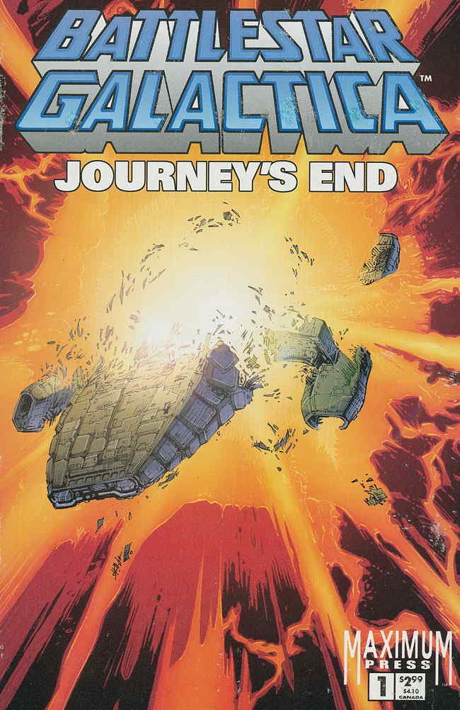 Battlestar Galactica 1: Journey's End - Maximum Press Edition | Sci-Fi Comic Book Collection for Fans & Collectors | Perfect for Gifts, Display, and Reading