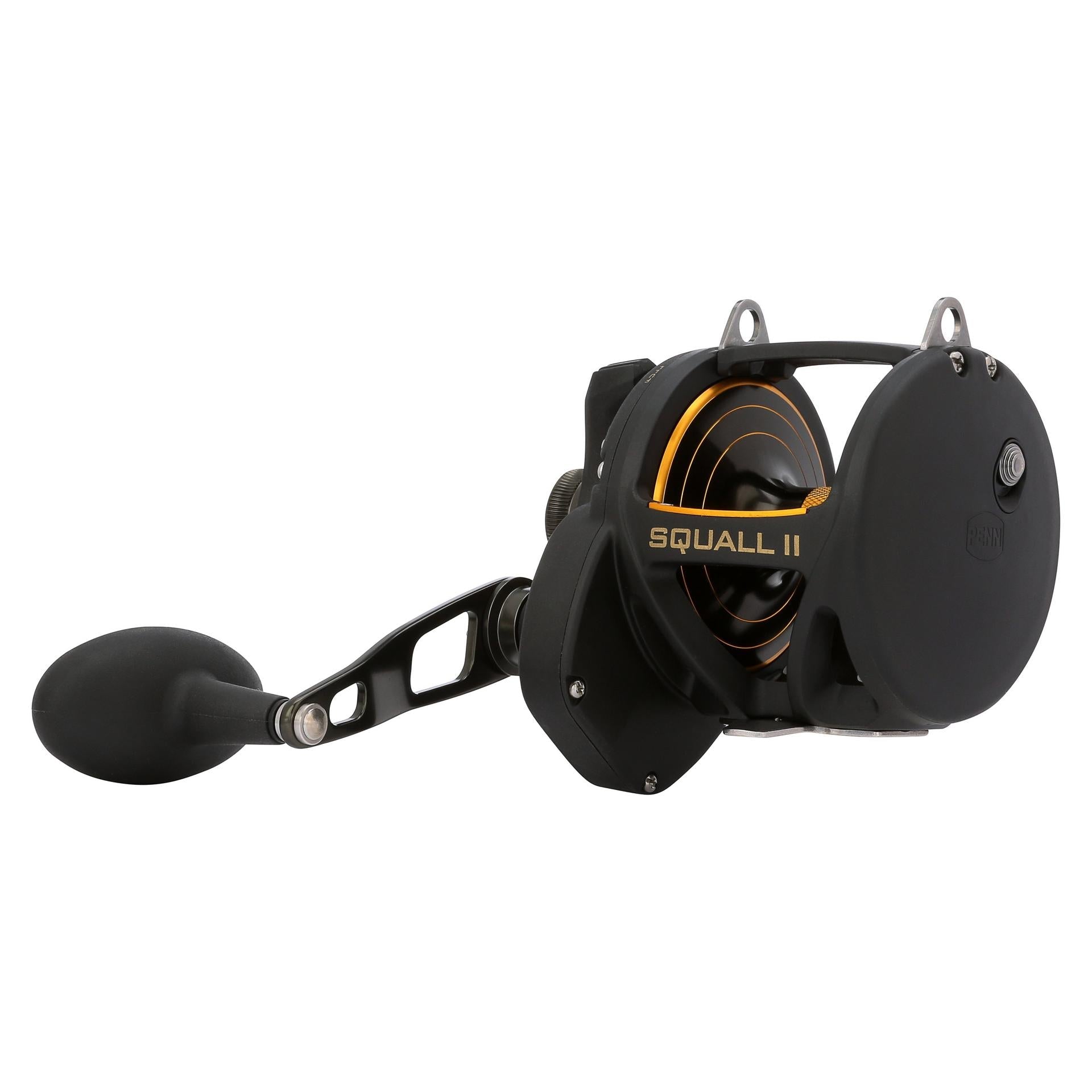 Squall® II Lever Drag Conventional Reel - High Performance Saltwater Fishing Reel for Offshore & Deep Sea Fishing | Durable & Smooth Drag System | Perfect for Trolling, Bottom Fishing & Big Game Fishing