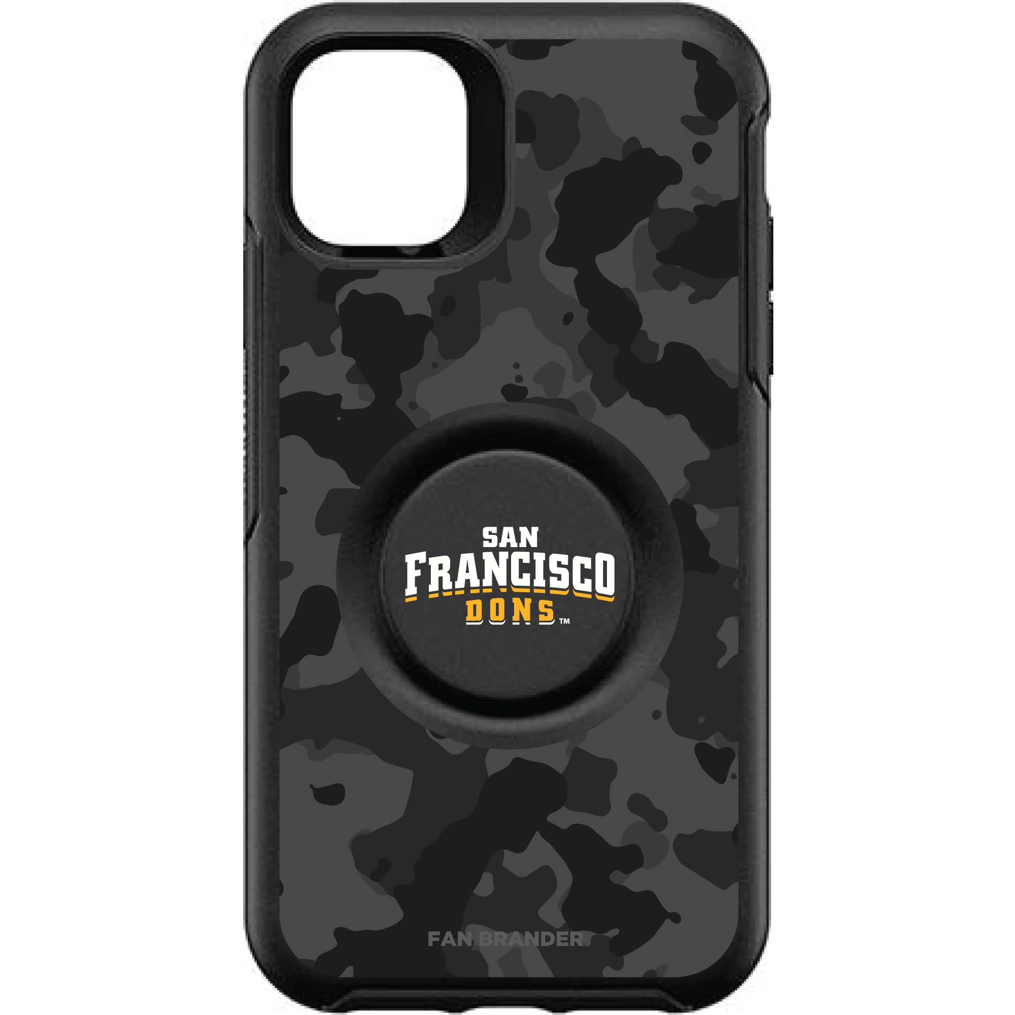 NCAA Fan Brander OtterBox Plus PopSocket Phone Case with Urban Camo Design - Durable Protection for College Sports Enthusiasts | Perfect for Game Days, Campus Life & Everyday Use