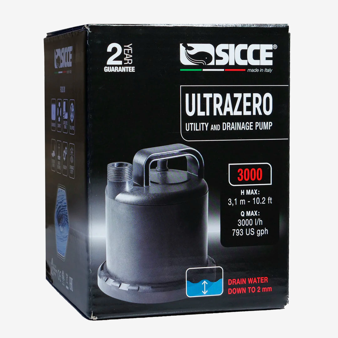 ULTRAZERO High-Performance Utility Pump - Heavy Duty Water Transfer Pump for Home, Garden, and Industrial Use | Perfect for Draining, Irrigation, and Flood Control