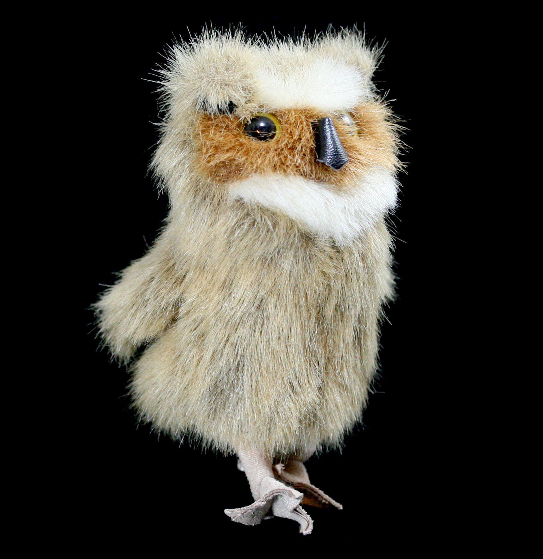 Mini Great Horned Owl Finger Puppet - Cute & Realistic Hand Puppet for Kids Storytelling, Educational Play & Bird Lovers - Perfect for Classroom, Birthday Gifts & Nature-Themed Parties
