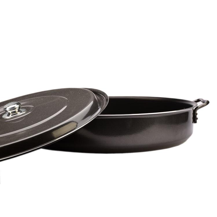 Acrochef 13.7-Inch Nonstick Frying Pan with Glass Lid - Heavy Duty Aluminum Cookware for Sautéing, Frying & Cooking - Perfect for Gas, Electric & Induction Stovetops
