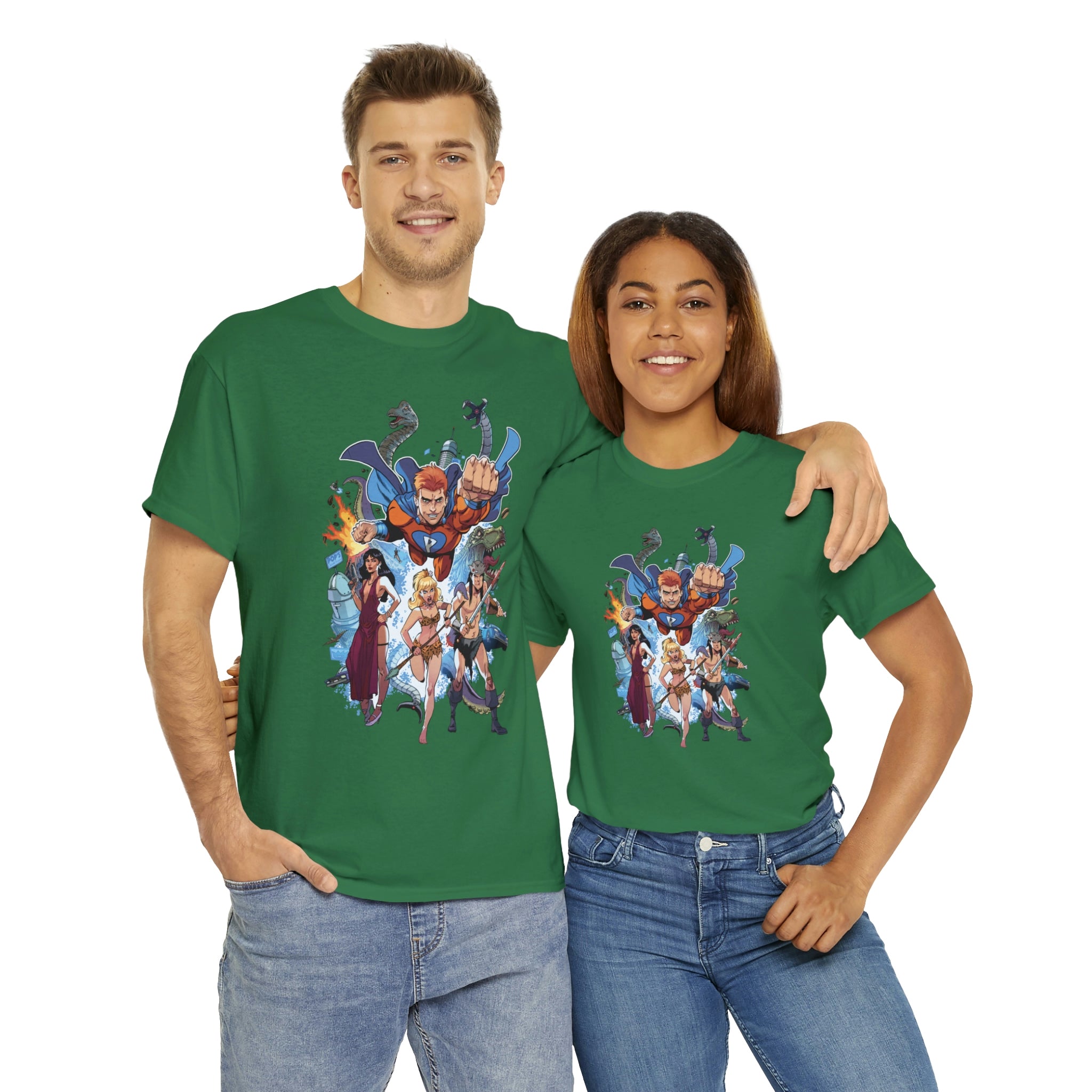 Unisex Heavy Cotton Archie Comics T-Shirt - Featuring Archie, Betty, Veronica & Jughead | Best Graphic Tee for Fans, Gifts & Casual Wear