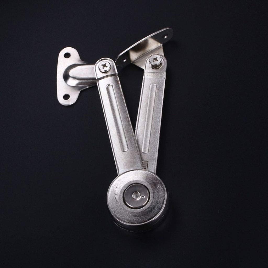 **Kigauru 2-Pack Cabinet Door Hinges - Heavy Duty Lift Up Strut Lid Stay Support Hinge for Cupboard, Furniture & Flap Doors (Ideal for Kitchen Cabinets, Wardrobes & Storage Units)**